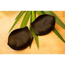 Aquaviva  Kadın Siyah Mayo Bikini Iç Çamaşırı Double Dolgu  Push - Up