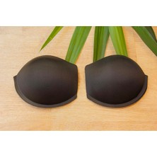 Aquaviva  Kadın Siyah Mayo Bikini Iç Çamaşırı Double Dolgu  Push - Up