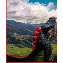Sesli Yumuşak Godzilla 68 cm Godzila Monster Canavar Sesli Dinazor Dev Boyda Kaliteli Oyuncak