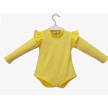 Wolty Baby Çocuk Fırfırlı Badi Cıtcıtlı