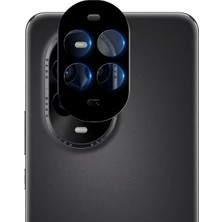 Microcase Huawei Nova 13 Pro Uyumlu Kamera Lens Koruma Halkası - Kapalı Tasarım -Siyah AL3401