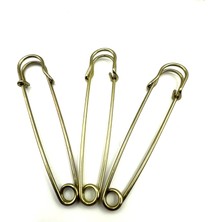 Atos Çengelli Iskoç Etek Iğnesi Sarı 8,9 cm