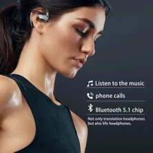 M8 Akıllı Aı Çeviri Bluetooth Kulaklık, Gerçek Zamanlı Simultane Tercüme Çeviri Kulaklığı (Yurt Dışından)