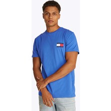 Tommy Hilfiger Tjm Slım Essentıal Flag Tee Ext