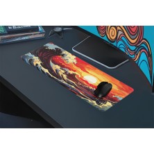 Urzuva Gaming Oyuncu Xl Mouse Pad Kaydırmaz Dikişli Mousepad 80X30 cm