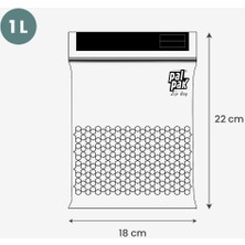 Palpak Zip Bag Çok Amaçlı Kilitli Poşet 18X22 cm 20 Adet