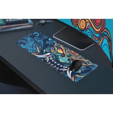 Urzuva Gaming Oyuncu Xl Mouse Pad Kaydırmaz Dikişli Mousepad 80X30 cm