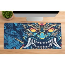Urzuva Gaming Oyuncu Xl Mouse Pad Kaydırmaz Dikişli Mousepad 80X30 cm