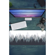 Urzuva Gaming Oyuncu Xl Mouse Pad Kaydırmaz Dikişli Mousepad 80X30 cm