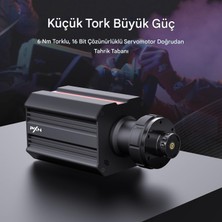 Pxn V12 Lite Oyun Direksiyon Seti - 6nm Tork Güçlü Feedback - Doğrudan Tahrikli Servo Yarış Direksiyonu -F1 Vites Kürekleri - Xbox Pc Ps4 ve Ps5 Uyumlu