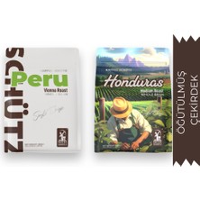 Kaffee Schütz Peru & Honduras Öğütülmüş Yöresel Kahve 250g x2