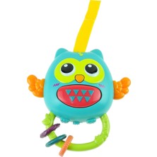 Oyuncak Baykuş Sallama Çınçın Işıklı Sesli Pilli 15 cm