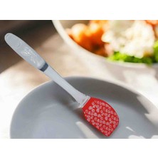 Silikon Uçlu Fırça ve Spatula Seti Yanmaz Yapışmaz