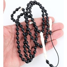 Abanoz Ağacı 99LUK Beyzi Kesim 6X9MM Namaz Tesbihi
