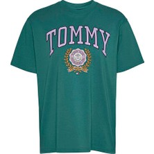 Tommy Hilfiger Tommy Jeans Kadın Relaxed Fit Varsıty Sport 3 T-Shırt