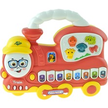 Oyuncak Lokomotif Piyano Işıklı Sesli 30 cm