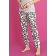 Dreamy Pamuklu Desenli Kısa Kollu Pijama Takımı