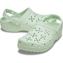 Crocs Classic Floral Cut Out Clog Kadın Terlik 210927