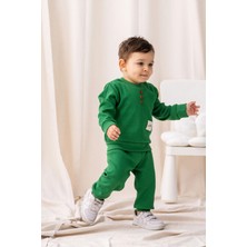 Erkek Bebek Takım Alt Üst Likralı 2 Li Takım
