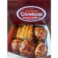 1.5 kg Karışık Yuvarlak ve Burma Çörek (750ŞER Gram)