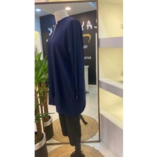 Invee Tunik Lacivert 6899