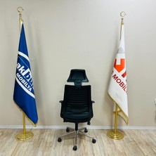 Alfa Casella Derili Başlıklı Ofis Ev Yönetici Çalışma Koltuğu Fırat Ofis
