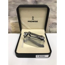 Promise Marka Açık Gri Gazlı Kişiye Özel Çakmak