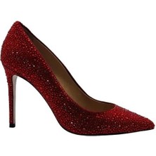 Poletto  Hakiki Deri Kırmızı Ayakkabı Gece/abiye 2536 08 V1