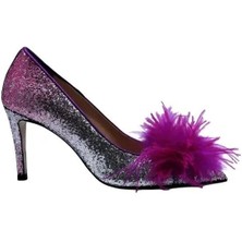 Poletto   Deri /tekstil Pembe-Fusya Ayakkabı Gece/abiye 9839 44