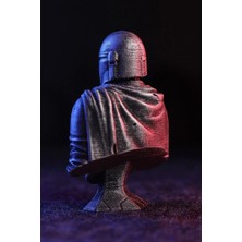 The Mandalorian Büst - Star Wars Mandalorian Figürü 10 cm