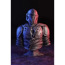 The Mandalorian Büst - Star Wars Mandalorian Figürü 10 cm