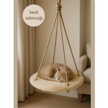 Peluş Yumuşacık Elyaf Dolgulu Yuvarlak Tabanlı Tırmalamalara Dayanıklı Jüt Ipli Kedi Salıncağı Soft Sevilen Renkler
