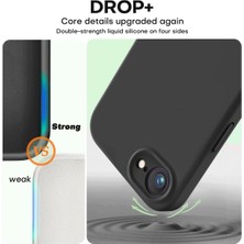 Leybaks Apple iPhone 16E Uyumlu Kılıf Içi Kadife Silikon Case