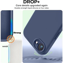 Leybaks Apple iPhone 16E Uyumlu Kılıf Içi Kadife Silikon Case