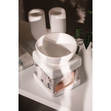 Fil Desenli | Seramik El Yapımı Buhurdanlık | Mumluk | Dekoratif Buhardanlık (1 Tealight Mum Ile)