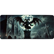 Rygen Gaming Mouse Pad 90x40 Hellborn Mousepad XXL Oyuncu Mouse Pad Büyük Mousepad