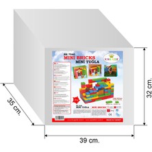 Çocuk Oyun Çiti - 120 Parça Renkli Tuğlalar - Oyun Alanı Set - Güvenli Alan - Çocuk Aktivite Alanı