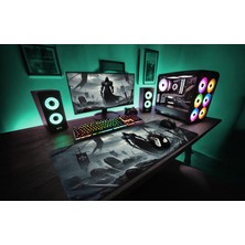 Rygen Gaming Mouse Pad 90x40 Nocturne Mousepad XXL Oyuncu Mouse Pad Büyük Mousepad