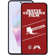 CaseArt  Samsung Galaxy A35 Tam Kaplayan Mat Seramik Nano Esnek Ekran Koruyucu Cam