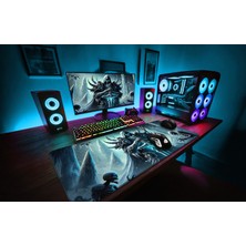 Rygen Gaming Mouse Pad 90x40 Lichlord Mousepad XXL Oyuncu Mouse Pad Büyük Mousepad