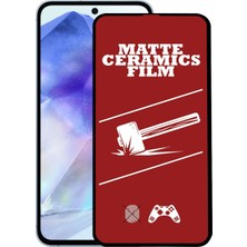 CaseArt  Samsung Galaxy A55 Tam Kaplayan Mat Seramik Nano Esnek Ekran Koruyucu Cam