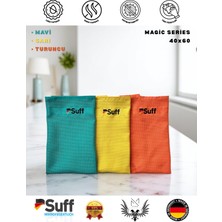 Suff Mikrofiber Bez Cam ve Tüm Yüzeyler İçin 3'lü Paket 40x60 cm