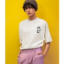 Tomy Baskılı Oversize Erkek Tişört