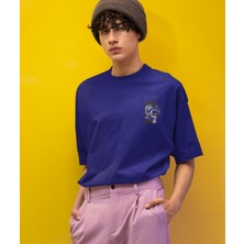 Tomy Baskılı Oversize Erkek Tişört