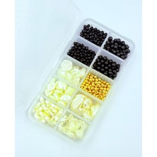 Yiğit Aksesuar Ara Aparat ve Siyah Incili Set Bileklik Kolye Takı Yapım Malzemeleri 2