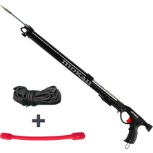 Apnea Mokan 60 cm Kapalı Kafa Zıpkın Şok Lastiği Değiştirilebilir Uç ile Yeni Başlayanlar İçin