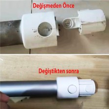 Dreame V9 V9P V10 V11 V11SE V12 Pro T10 T20 T30 Dikey Süpürge Uyumlu Alüminyum Teleskopik Uzun Boru Gövde Bağlantı Aparatı