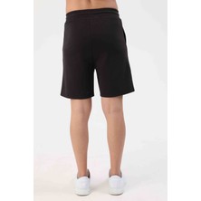 Fibula Moda Siyah Erkek Şort