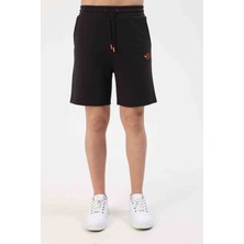 Fibula Moda Siyah Erkek Şort