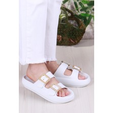 Fort Smx EZ5095 Plaj Deniz Havuz Terliği Hafif Rahat Esnek Kadın Terlik